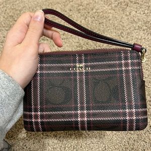 COACH wristlet